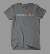 Image of Area54 Logo Tee - Charcoal