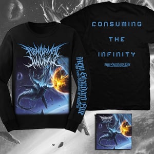 Image of LONG-SLEEVE or LONG-SLEEVE + CD "Consuming The Infinity" PACKAGE