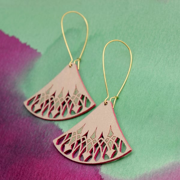 Image of "RATTAN" EARRINGS