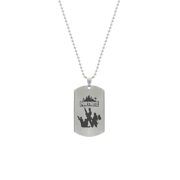 Image of FREE!! - Stainless Steel Fortnite Necklace v.2