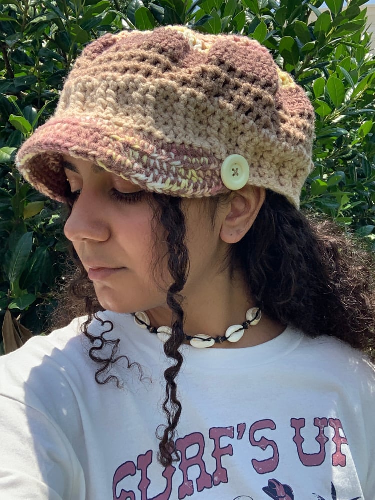 Image of ✧Honeycomb Messenger Hat