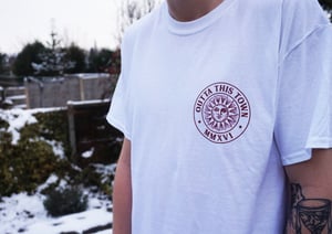 Image of Sun Badge T-shirt White 🌞
