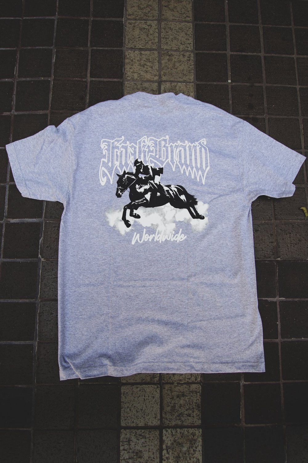 Heather Grey ‘Dark Steed’ TEE