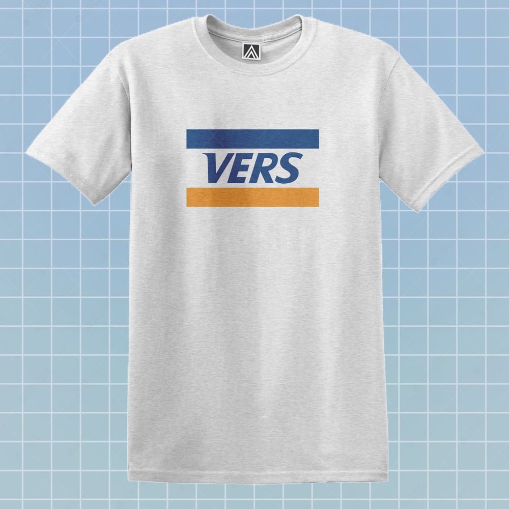 Image of Vers (Visa) Parody T-Shirt in Grey