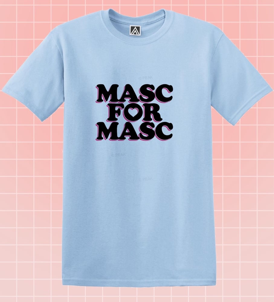 Image of Masc T-Shirt in Blue