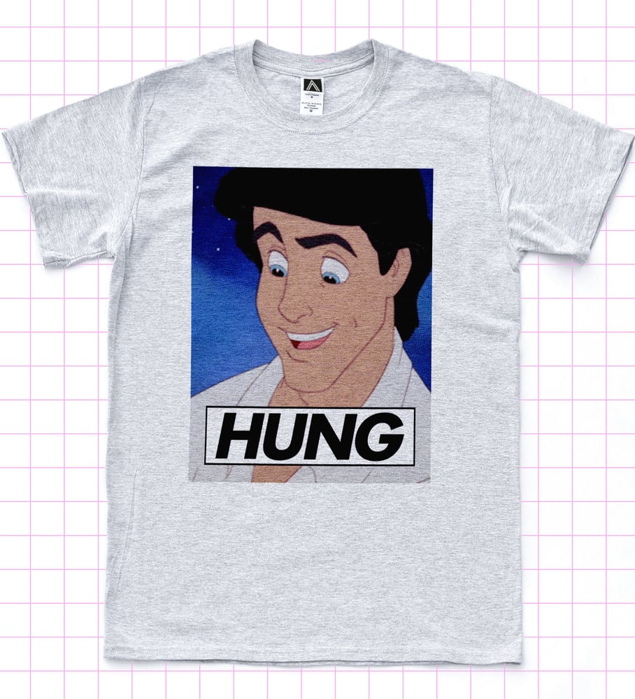 Image of HUNG T-Shirt in Grey