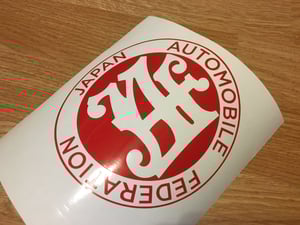 Image of JAF Decal
