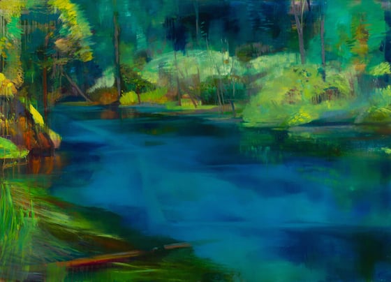 Image of Cobalt River - Limited Edition Print of 25