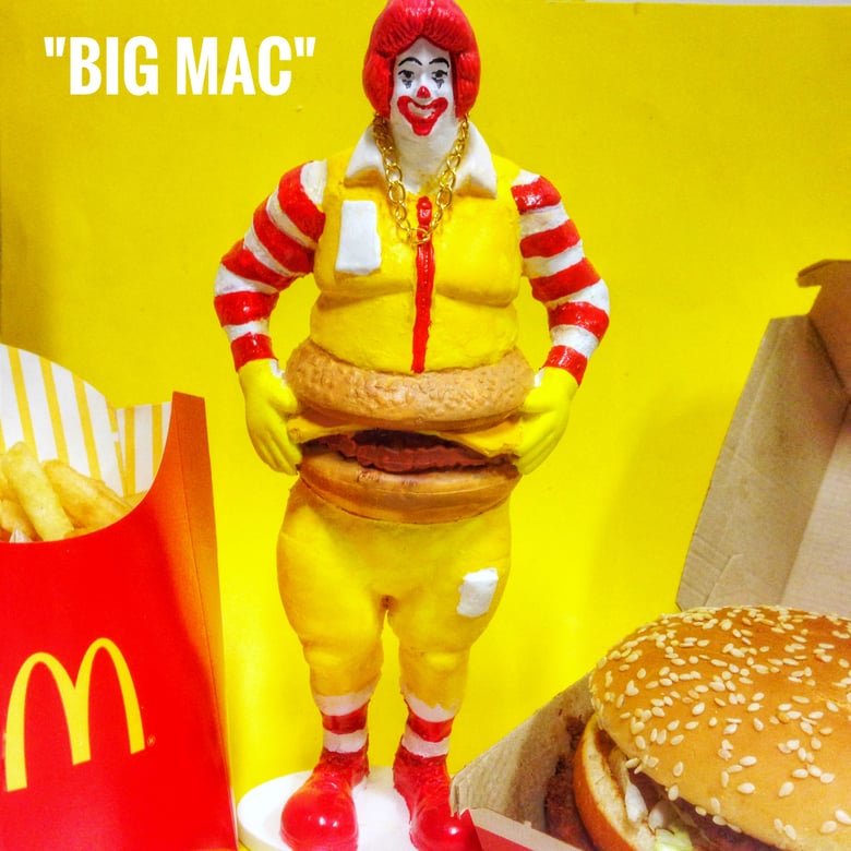 Image of Big Mac Ronald 7" Resin statue