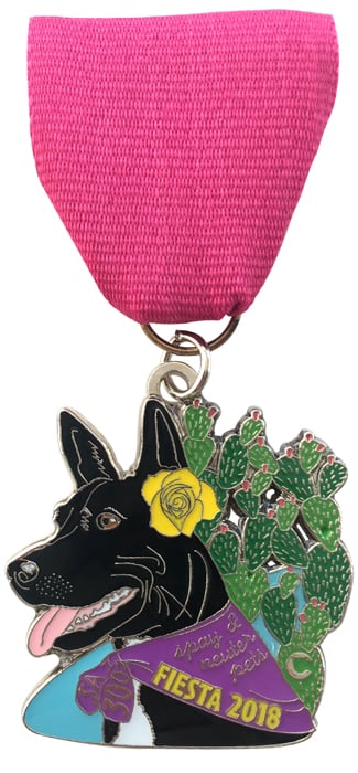 Image of 2018 Fiesta Medal Dog 