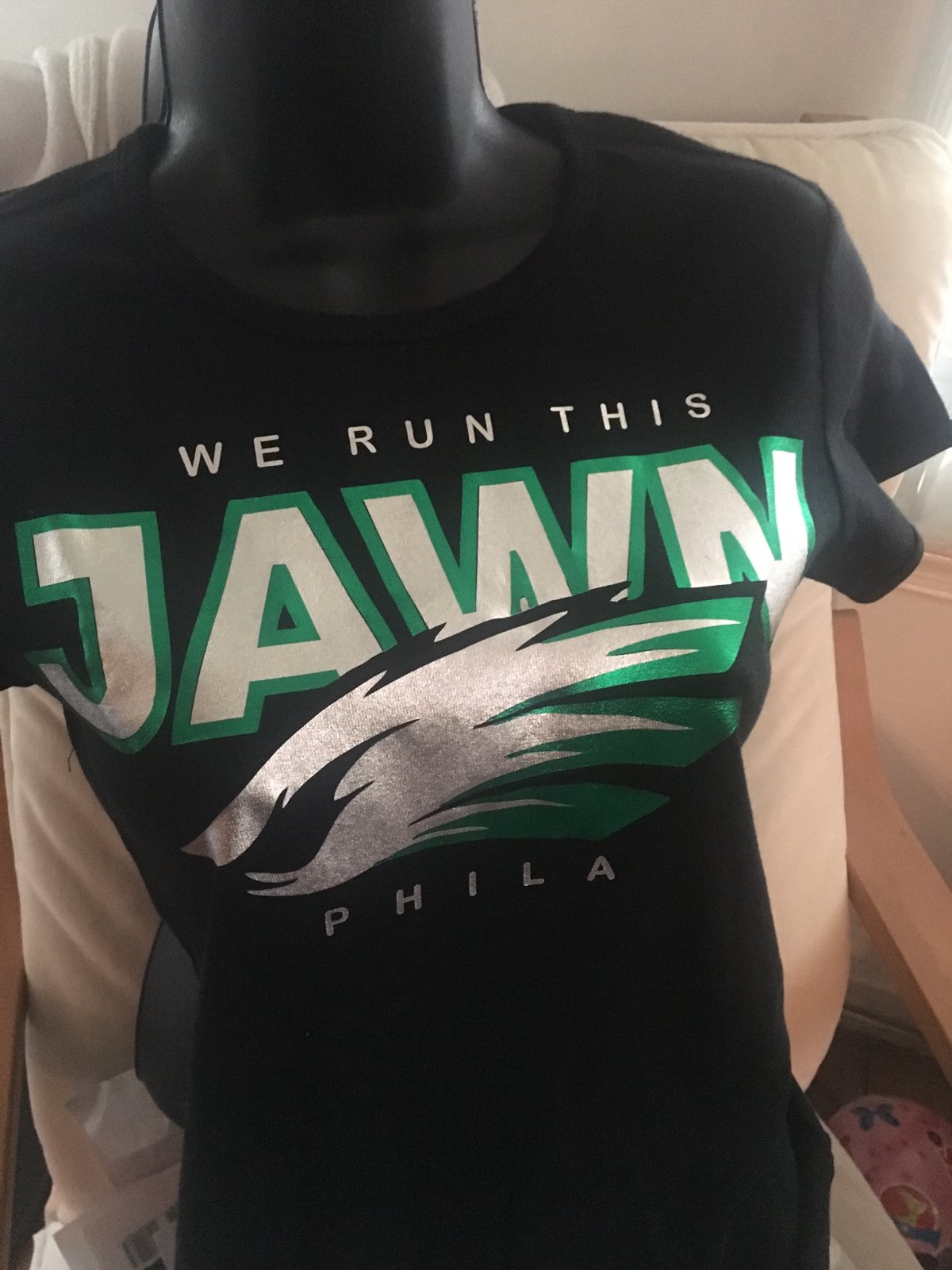 We Run This Jawn - It's A Philly Thing Womens T-shirt - Inspire Uplift