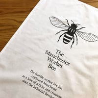 Image 3 of MANCHESTER WORKER BEE TEA TOWEL