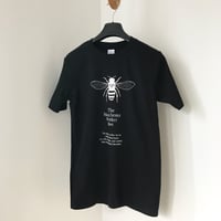 Image 2 of MANCHESTER WORKER BEE TEE  - BLACK