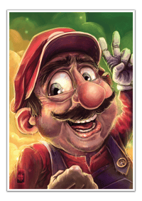Image 1 of Mario - A3 Poster Print