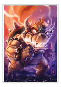 Image 1 of Bowser - A3 Poster Print