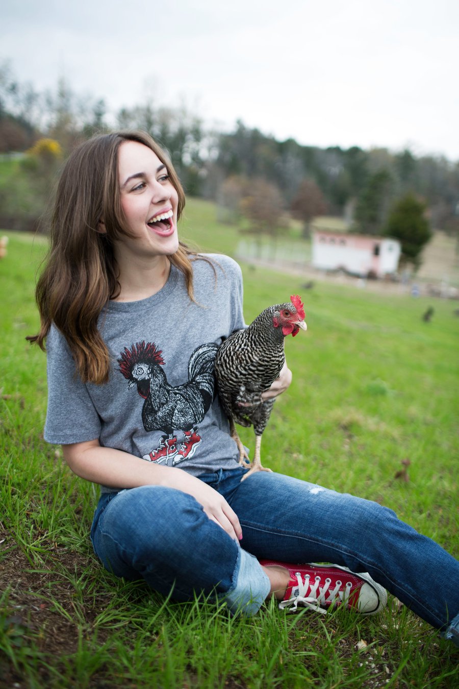 Image of Adult Cluck Taylor Short Sleeve CREW Tee