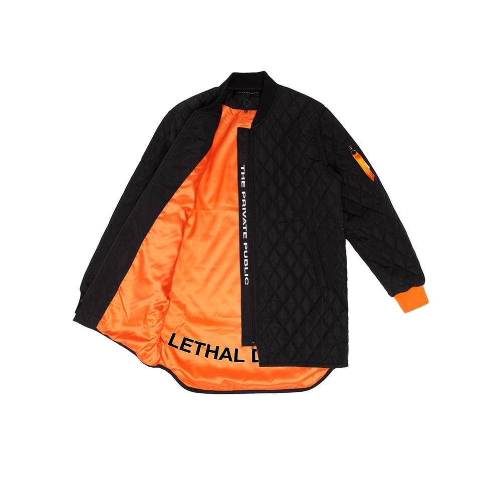 Image of LETHAL DOSAGE 18: QUILTED BOMBER JACKET