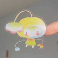 Image 1 of transparent tulip sticker