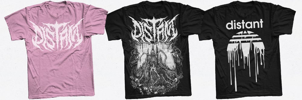 Image of We are using a new website for our merch: distantofficial.com/shop