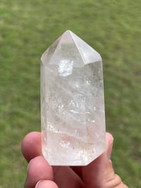 Image 10 of Clear Quartz & Silver Rutile Generator #3026