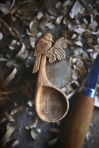 Image 1 of Long Tailed Tit Coffee Scoop ~