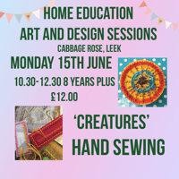 Image 1 of Home Ed - Monday 15th June ‘Sewing’