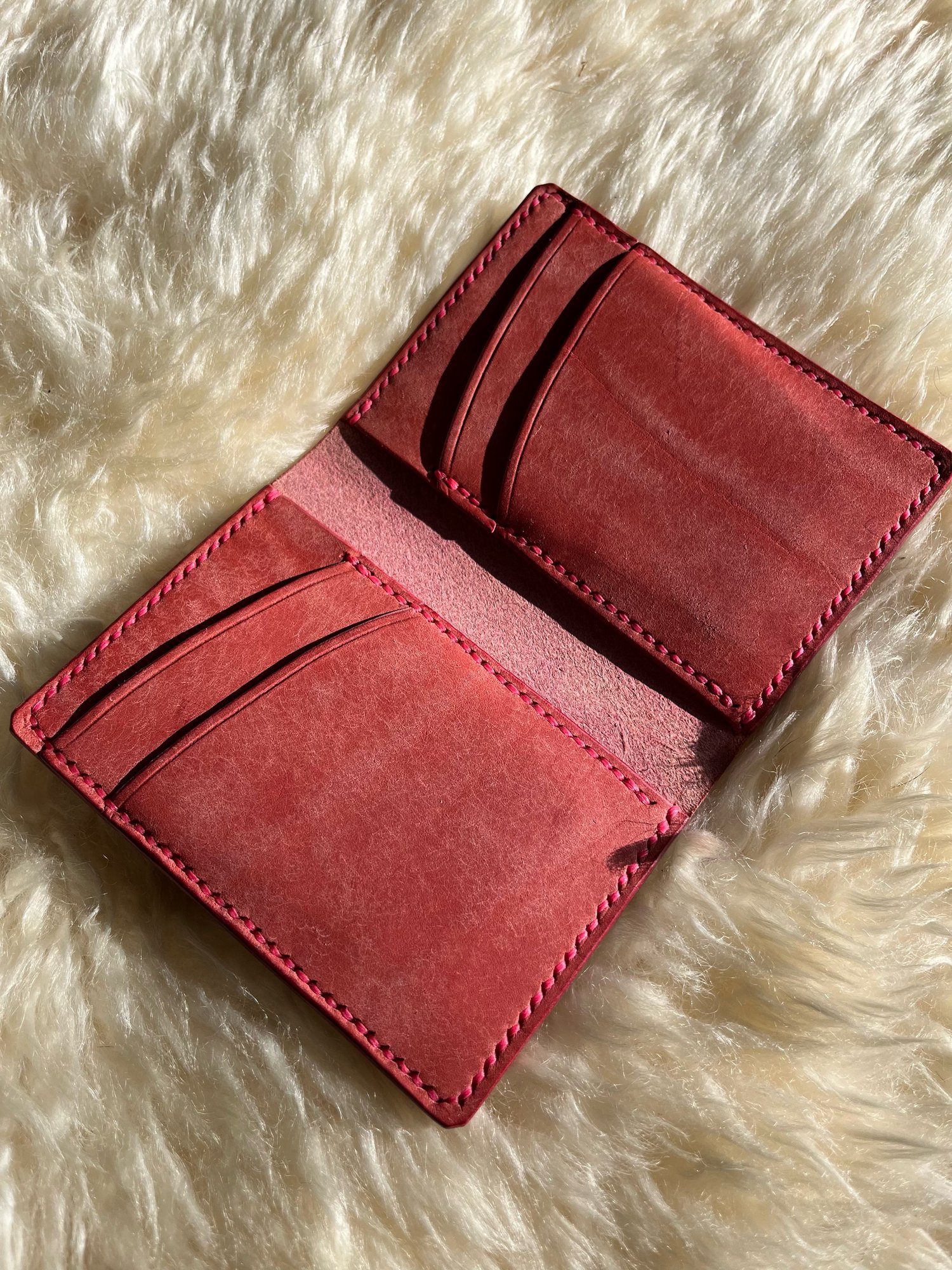 Image of Pink Pueblo Vertical Cardholder 
