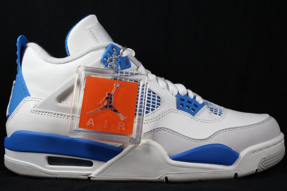 Image of Nike Air Jordan 4 Retro Military Blue size 7