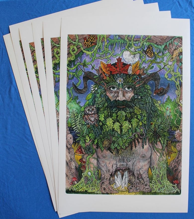 Image of Lord of the Green - Signed and Numbered Print