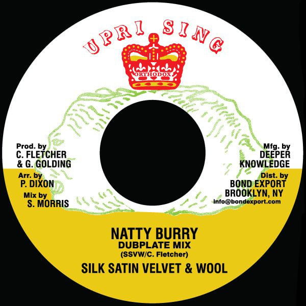 Image of SSVW - Natty Burry [Dubplate Mix] 7" (Uprising)