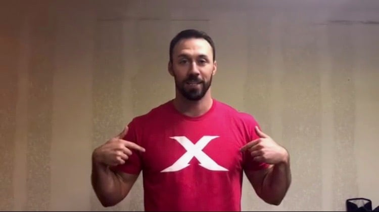 Image of The "X" Line - RED/WHITE
