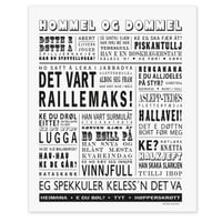 Mo i Rana plakat "Det vart raillemaks"
