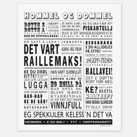  Mo i Rana postkort "Det vart raillemaks"