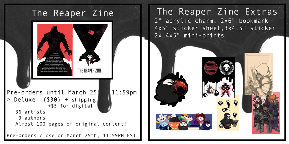 Image of The Reaper Zine - Deluxe Edition