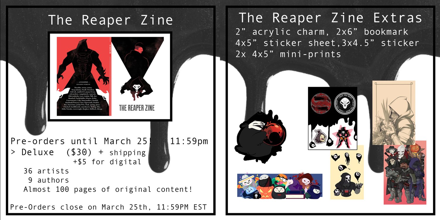 Image of The Reaper Zine - Deluxe Edition