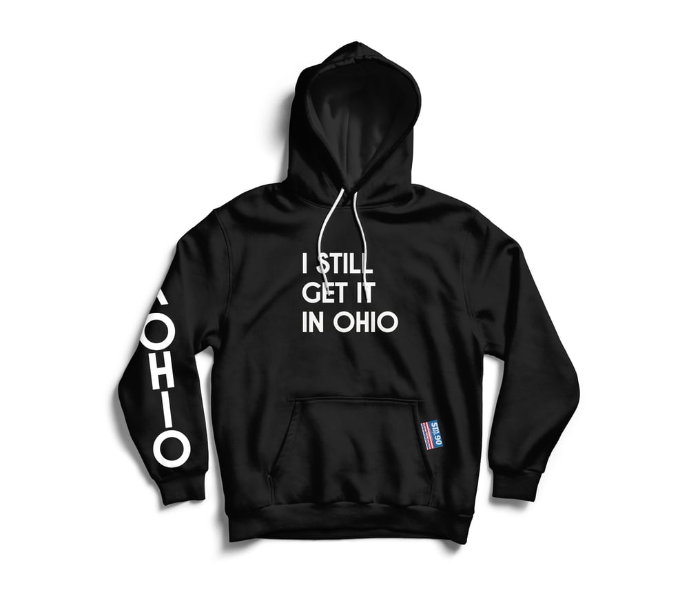 Image of I Still Get It Black W/ White Hoody