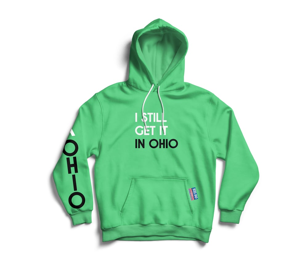 Image of I Still Get It MInt Black W/ White Hoody