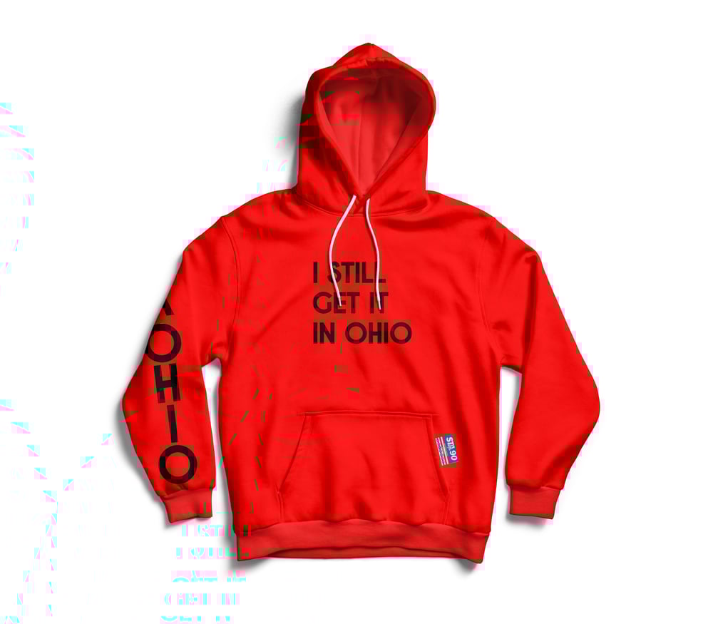 Image of I Still Get It Red W/ Black Hoody