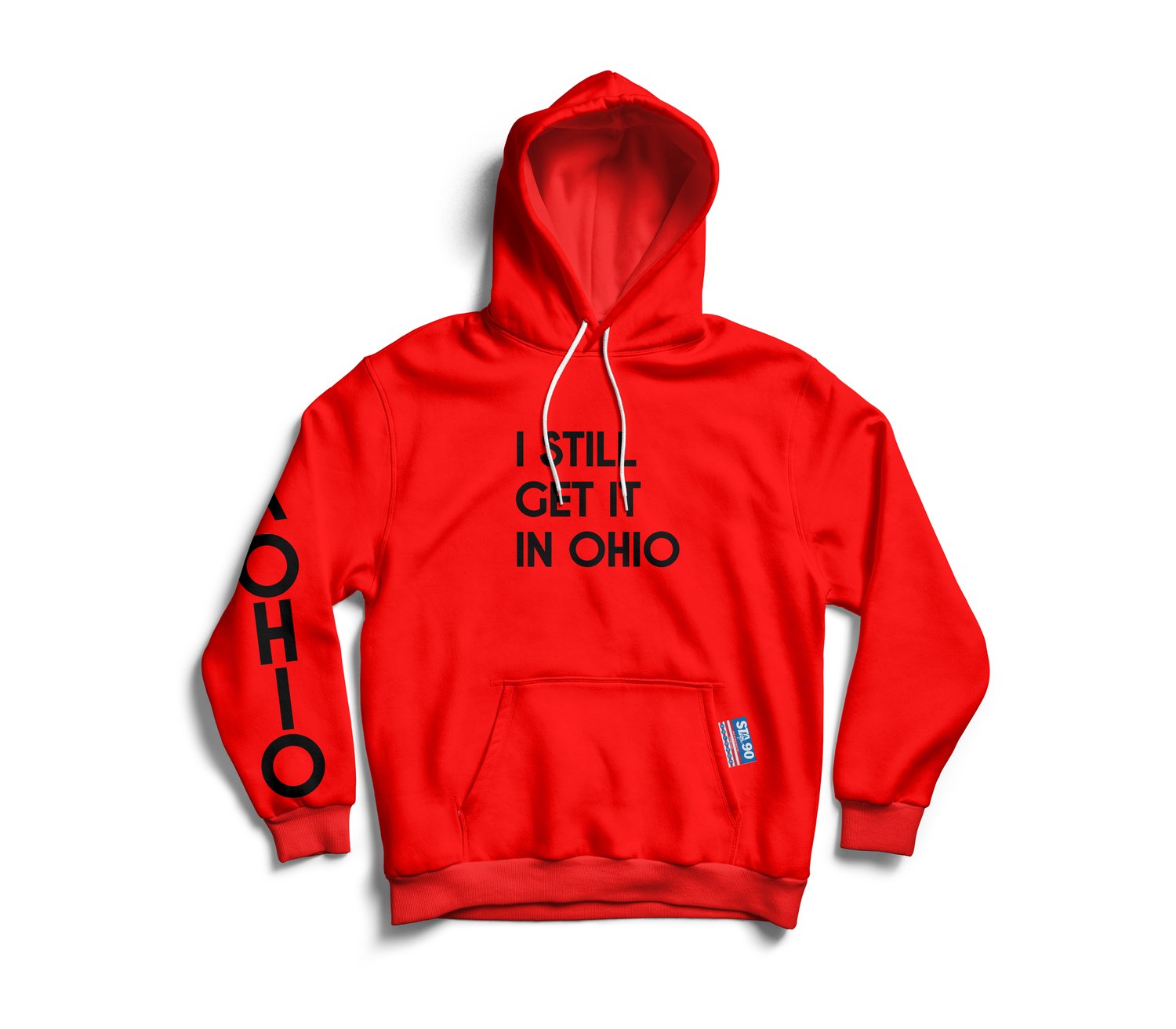 Image of I Still Get It Red W/ Black Hoody