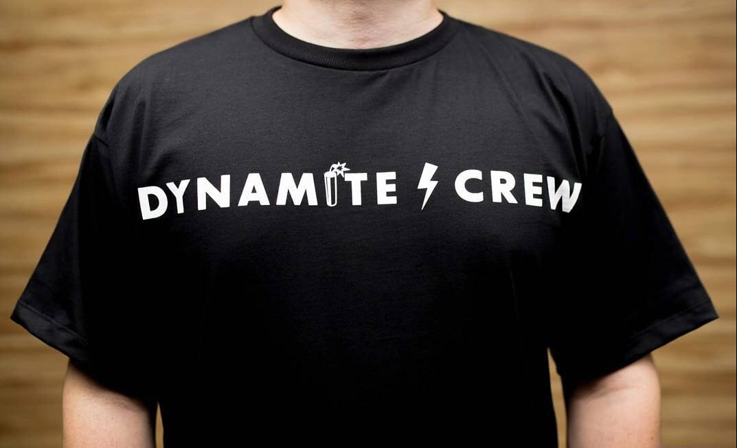 Image of Black Dynamite Crew Bomb T shirt