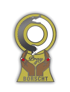 Image of Pray 4 Borscht Enamel Pin