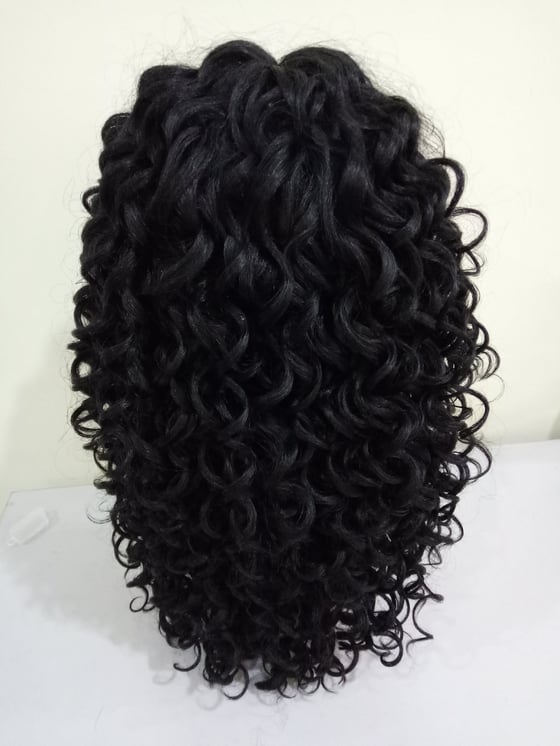 Image of Deep Wave - Front Lace Wig Synthetic Premium Fiber