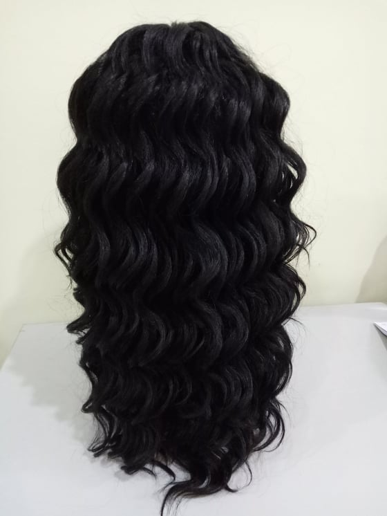 Image of Loose Curl - Front Lace Wig Synthetic Premium Fiber