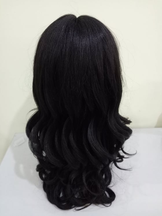Image of Body Wave - 6" Middle Part Ear to Ear Lace Wig Synthetic Premium Fiber