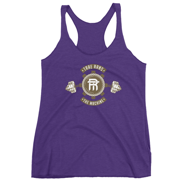 Image of Lady Machine Tee-Purple