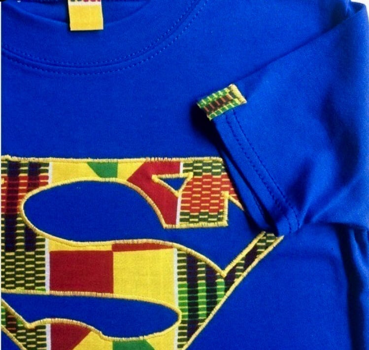 Image of Lil’Z Afro Superman Tee