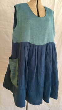 Image 3 of reversible linen dress