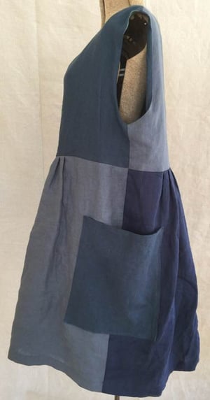 Image of reversible linen dress