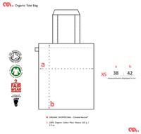 Image 3 of Bear Tote Shopping Bag (Organic)