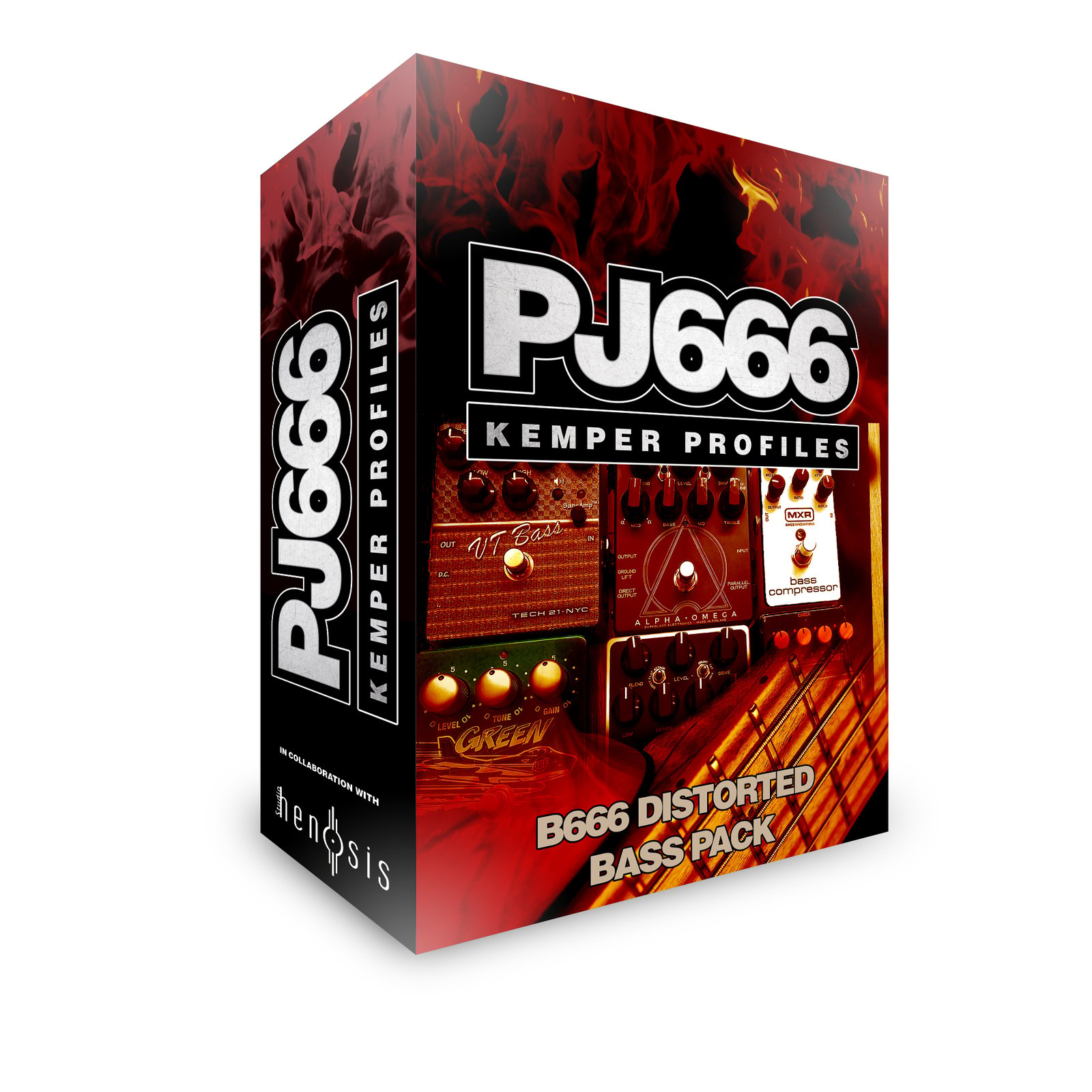B666 DISTORTED BASS PACK